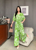 Printed Jumpsuit-Outfit