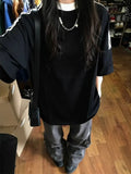Oversize Three Stripes Short Sleeve
