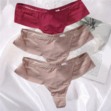 Perspective G-String Sexy Low Waist Underwear Women See-Through Underpants Girls Intimates Lingerie Women's
