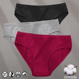 Panties Jacquard Design Pattern Women Panties Underwear Sexy Female Lingerie Briefs Solid Color Intimate Pantys for