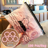 Pcs/Bag Children Cute Candy Random Solid Elastic Hair Bands Girls Lovely Srunchies Rubber Bands Kid Hair