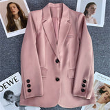 Fongt Yellow Suit Jacket Female 2024 Spring And Autumn New Leisure Temperament Spring And Autumn Fried Street Small Suit Jacket-Outfit