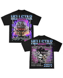 Pattern Retro Style Original Gothic Hip Hop Animation Printing Oversized T-Shirt Loose Casual Short Sleeves For Men And Women-Outfit