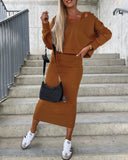Fongt Sleeveless Dress In Winter 2025 Short Coat Set