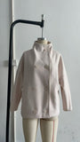 Fongt Autumn And Winter New Quality Commuting Comfortable Collar Double Buckle Coat