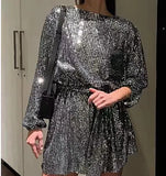 Festival Party Bright Crystal Pearl Dress