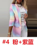 Fongt And Winter Women's Long-Sleeved Small Suit 2025 New Gradient OL Temperament Professional Repair