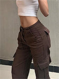 baggy cargo jeans with a vintage