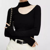 Fongt Bottomed Knitted Women's 2025 Autumn And Winter Fashion Comfortable Soft Temperament With A Small New Long-Sleeved Sweater