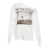 2024 Summer New Women's Fashion Trend Hop Print Loose Long-Sleeved And Shoulder