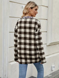 Fongt Sales Explosion 2025 Autumn Thousand Bird Plaid Plaid Long-Sleeved Shirt Women's Clothing