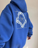 Fongt Women's Casual Fashion Letter Prints With Long-Sleeved Hooded Hoodie Women