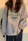 Brooklyn Graphic Crew Sweatshirt-Outfit
