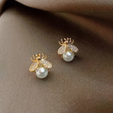 Bee Earrings-Outfit