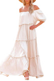 White Temperament Commute High Waist Fairy