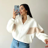 Fongt And Winter Explosion 2025 Women's Loose Casual Casual Clothes Long Sleeves Collar Coat Women