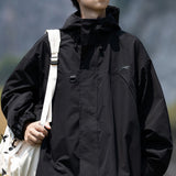 Fongt Spring And Autumn Winter Overalls Hooded Function Trend Brand Thin Coat Jacket Loose-Outfit