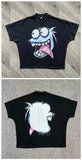 Printing Of Men's T-Shirt Blutosatire Billdog Cotton Oversized Picture-Outfit