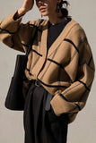 Plaid Cardigan 1028-1-Outfit