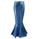 Fashionable Sexy Mermaid High-Waisted Fish Tail Half-Length Dress Is Specially Designed For Wi.-Outfit