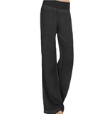 Large Casual Thin Wide Leg Trousers