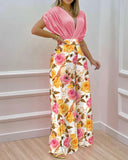 Fongt Spring And Summer New Women's Explosive Temperament Commuting Two Sets Of Trousers Suit