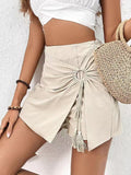Fongt Women's Summer Irregular Shorts Shorts Half-Sants