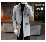 Fongt And South Korea Burst 22 Autumn And Winter New Fur Men's Coat Wish Small Suit