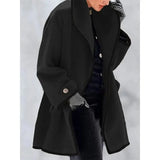 Women's Down Jacket Autumn Winter Women Wool Coat Trench Jacket Ladies Warm Slim Long Overcoat Fashion Loose Jacket
