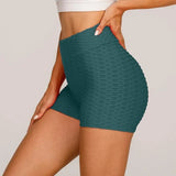 Bubble Yoga Shorts, Slimming, Running, Three-Point Pants In Stock.-Outfit