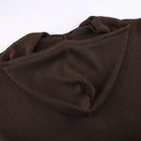Slim Zipper Casual Hooded Sweater-Outfit