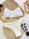 Fongt Outer Single Swimsuit Bikini Ladies Swimsuit Split Bikini D882KY-Outfit
