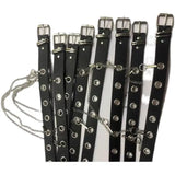 Fongt Lady Square Buckle Casual All-Hole Belt Korean Version Student Decoration With Jeans Black Belt Female-Outfit