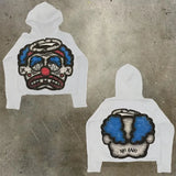 Men's Hoodie Y2K Original Hip-Hop Cartoon Graphic Print Pullover Fashion Leisure Loose Sports Shirt Man-Outfit