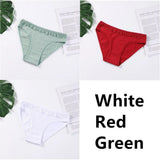 Cotton Panties Underwear Solid Women Sexy Lace Underpants Soft Briefs Set Female Intimates Plus Size Lingerie Panty