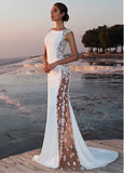 Dress Lace Stitching Extra Long Holiday