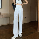 For High Waist Covering Belly Thin Loose