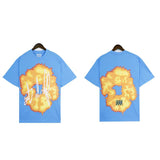 Printed Flower Wood Cotton Loose Sweater Y2K Hip Hop Street Pullover For Leisure-Outfit
