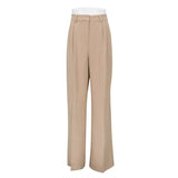 Fongt Spring 2023 New Commuter High Waist Loose Klein Blue Casual Pants And Women's Trousers-Outfit