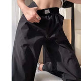 Black Jogging Cropped Harem Pants Women Oversize Summer Quick Dry Joggers Gray Sweatpants Female Casual Sports