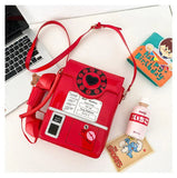 Retro Phone Shaped Crossbody