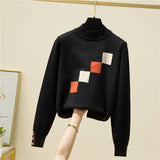 Long Sleeve Knitwear Sweaters Fashion Stacked