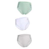 Hot Sale Cotton Panties Comfot Seamless High Waist Women's Panties Solid Lace Briefs Underwear Sexy Plus Size