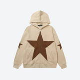 Star Patch Zip-Up