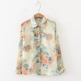 Blouses Fashion Slim Long Sleeve