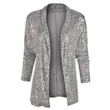 Fongt 2025 New Sleeve Long Sleeve Temperament Long-Sleeved Small Suit Collar Solid Color Coat