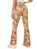 Charming Summer Floral Sexy Bell-bottom