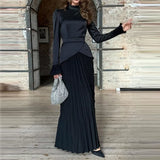 Fongt Autumn New Explosion Fashion Matchmaking Tie With Dressing Dress