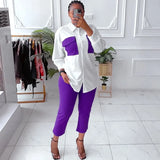 Piece Set Africa Clothes 2022 African Dashiki New Dashiki Fashion Suit Top And Pants Trousers Super Elastic Party For