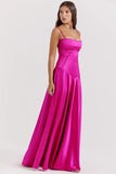Fongt Women's New Sexy Sling Skirt Dress Body-Dexed Dress Dress Women's Long Evening Dress